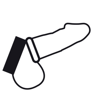 DARKNESS ANILLO DE METAL PARA EL PENE Y TESTICULOS