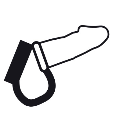 DARKNESS ANILLO PARA PENE Y TESTICULOS BDSM