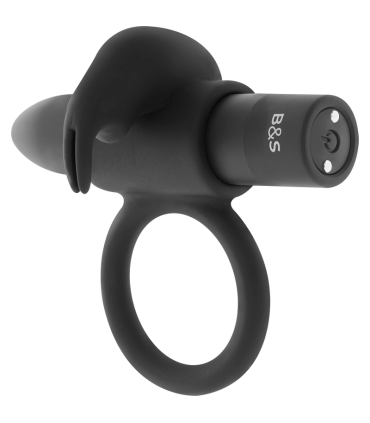 BLACKSILVER BURTON ANILLO 10 MODOS VIBRACION NEGRO