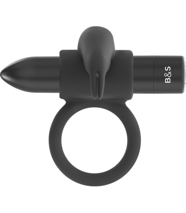 BLACKSILVER BURTON ANILLO 10 MODOS VIBRACION NEGRO