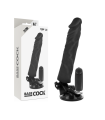 BASECOCK - VIBRADOR REALÍSTICO CONTROL REMOTO NATURAL 21 CM -O- 4 CM