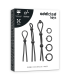 ADDICTED TOYS KIT DE 7 ANILLAS SILICONA FLEXIBLE