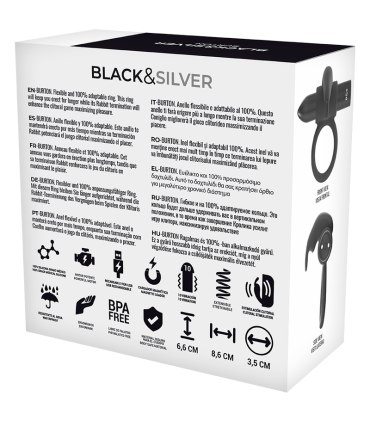 BLACKSILVER BURTON CONTROL REMOTO COCKRING WATCHME