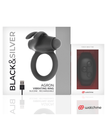 BLACKSILVER AGRON REMOTE CONTROL COCKRING WATCHME