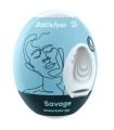 SATISFYER - SAVAGE HUEVO MASTURBADOR