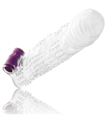 OHMAMA FUNDA PENE TEXTURADA CON BALA VIBRADORA