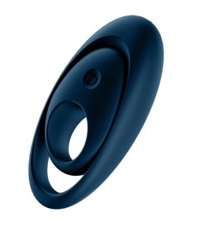 SATISFYER GLORIOUS DUO ANILLO VIBRADOR AZUL