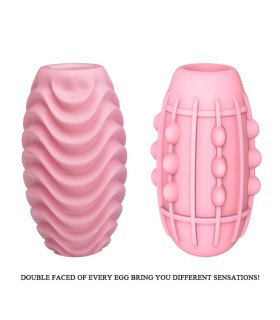 PRETTY LOVE HUEVO MASTURBADOR DOBLE CARA ROSA