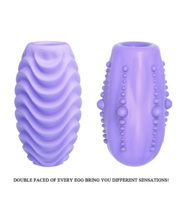 PRETTY LOVE HUEVO MASTURBADOR DOBLE CARA LILA