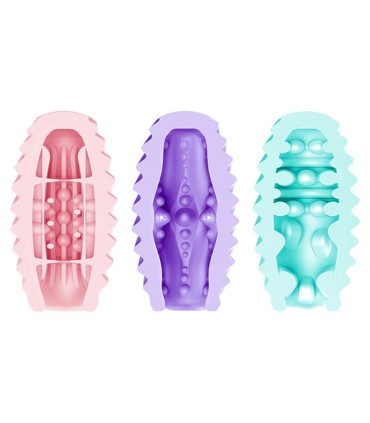 PRETTY LOVE HUEVO MASTURBADOR DOBLE CARA 15 UDS