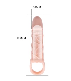 BAILE FUNDA EXTENSORA PENE CON STRAP PARA TESTICULOS 135 CM