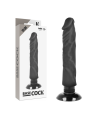 BASECOCK - VIBRADOR REALÍSTICO 2-1 NATURAL 20 CM -O- 4 CM