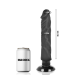 BASECOCK VIBRADOR REALISTICO 2 1 NATURAL NEGRO 20 CM O 4 CM