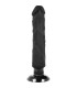 BASECOCK VIBRADOR REALISTICO 2 1 NATURAL NEGRO 20 CM O 4 CM