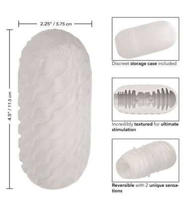 CALEXOTICS REVERSIBLE RIBBED STROKER