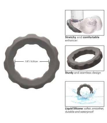 CALEXOTICS ALPHA ERECT RING GRIS