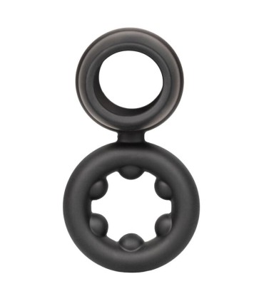 CALEXOTICS ALPHA DUAL MAGNUM RING NEGRO