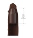 FANTASY X TENSIONS PIPEDREAMS EXTENSION W STRAP 1778 CM BROWN