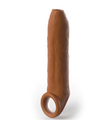 PIPEDREAMS SLEEVE UNCUT 1778 CM W STRAP CARAMEL