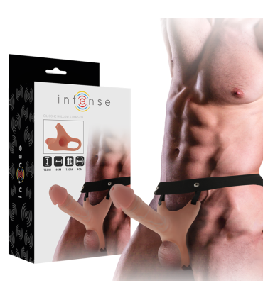 INTENSE ARNES HUECO CON DILDO SILICONA 16 X 35 CM