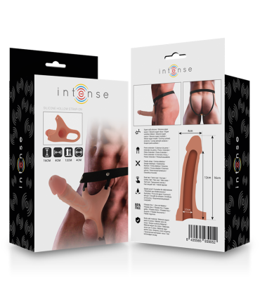INTENSE ARNES HUECO CON DILDO SILICONA 16 X 35 CM