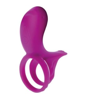 XOCOON ANILLO VIBRADOR PARA PAREJAS FUCSIA