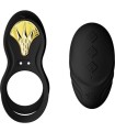 ZALO - BAYEK ANILLO VIBRADOR CONTROL REMOTO PAREJAS NEGRO