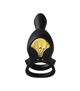 ZALO BAYEK ANILLO VIBRADOR CONTROL REMOTO PAREJAS NEGRO