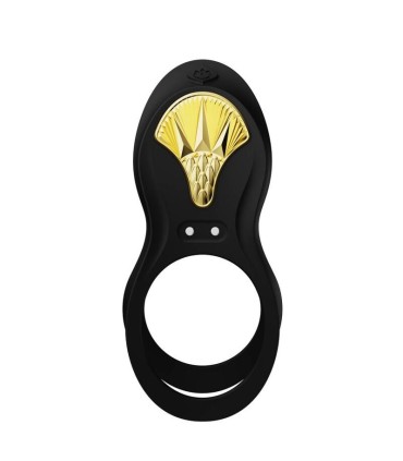 ZALO BAYEK ANILLO VIBRADOR CONTROL REMOTO PAREJAS NEGRO