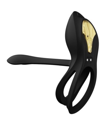 ZALO BAYEK ANILLO VIBRADOR CONTROL REMOTO PAREJAS NEGRO