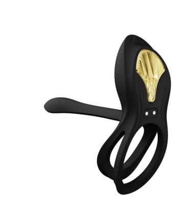 ZALO BAYEK ANILLO VIBRADOR CONTROL REMOTO PAREJAS NEGRO