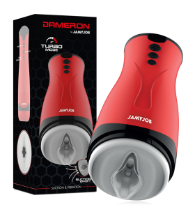 JAMYJOB MASTURBADOR DE SUCCION Y VIBRACION DAMERON
