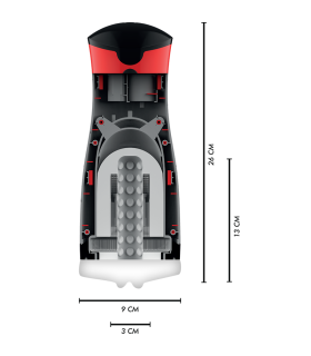 JAMYJOB MASTURBADOR DE SUCCION Y VIBRACION DAMERON