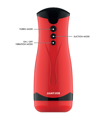 JAMYJOB MASTURBADOR DE SUCCION Y VIBRACION DAMERON