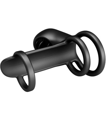 PRETTY LOVE JAMMY FUNDA DE PENE 12 VIBRACIONES CON LENGUA RECARGABLE SILICONA