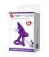 PRETTY LOVE ANILLO VIBRADOR 10 VIBRACIONES SILICONA VIOLETA