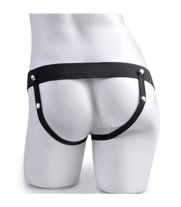 FETISH FANTASY SERIES ARNES AJUSTABLE CONTROL REMOTO PENE REALISTICO CON TESTICULOS RECARGABLE Y VIBRADOR 15 CM