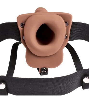 FETISH FANTASY SERIES ARNES AJUSTABLE PENE REALISTICO CON TESTICULOS RECARGABLE Y VIBRADOR 15 CM