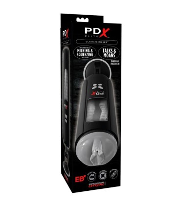 PDX ELITE MASTURBADOR STROKER ULTIMATE MILKER VAGINA CON VOZ