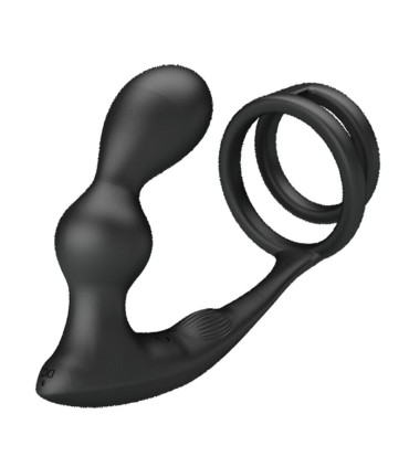 PRETTY LOVE MARSHALL ANILLO PARA PENE PLUG ANAL VIBRATORIO CONTROL REMOTO