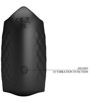 PRETTY LOVE MASTURBADOR MANUAL PARA GLANDE VIBRADOR RECARGABLE