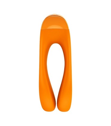 SATISFYER CANDY CANE VIBRADOR DEDO NARANJA