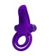 PRETTY LOVE ANILLO VIBRADOR PARA PENE MORADO