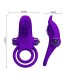 PRETTY LOVE ANILLO VIBRADOR PARA PENE MORADO
