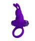 PRETTY LOVE ANILLO VIBRADOR I CONEJO PARA PENE MORADO