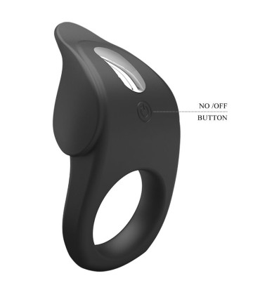 PRETTY LOVE SUSANNA ANILLO VIBRADOR PARA PENE NEGRO