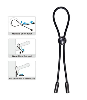 PRETTY LOVE CUERDA ANILLO PENE Y TESTICULOS