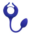 CALEXOTICS - ADMIRAL ANILLO CON PESO PARA PENE AZUL
