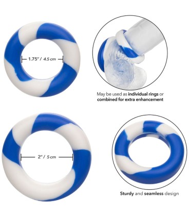 CALEXOTICS ADMIRAL SET 2 ANILLOS PARA PENE