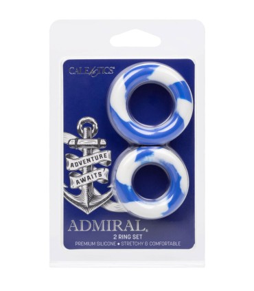 CALEXOTICS ADMIRAL SET 2 ANILLOS PARA PENE